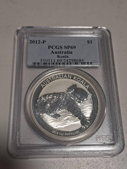 2022年オーストラリア 銀製虎コイン PCGS MS69 2022年オーストラリア 銀製虎コイン PCGS MS69