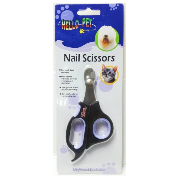 HELLO PET 犬貓美容工具 梳具系列｜翹嘴彎剪(大貓剪) 美容梳具 台灣製造『寵喵樂旗艦店』