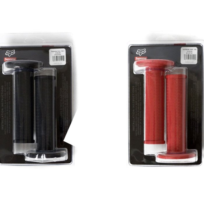 パーツ 18SS Supreme x Fox Racing Moto Hand Grip Supreme Fox Racing 18SS Bike Hand Grip shipped from Japan