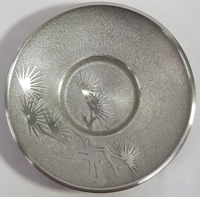 【未使用品】こぼし　純錫　鍛栄造　梹錫　廣秀刻 　茶こぼし Yahoo!オークション -「鍛栄」(錫製) (金属工芸)の落札相場