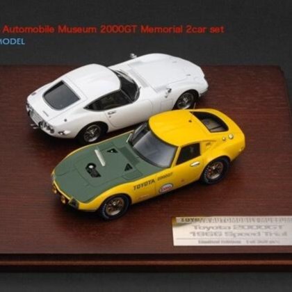 嚴選HPI Toyota 2000GT紀念車款二合一方形展示盒模型收藏2000gt 紀念