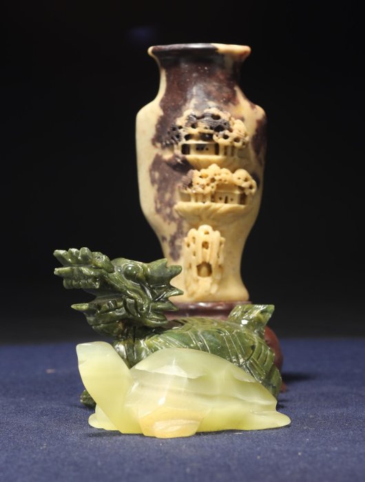 100%新品，送料無料 【治】彫刻家『武石弘三郎』作 斑紫銅製 鳳凰紋寸