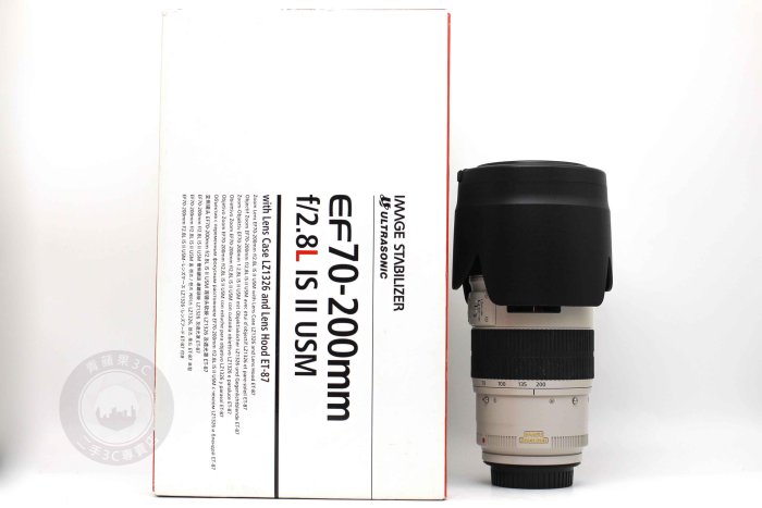 【高雄青蘋果3C】CANON EF 70-200mm F2.8 L IS ll USM 二手鏡頭 #98226