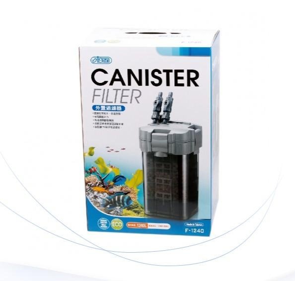 台北►►多彩水族◄◄台灣ISTA伊士達《 圓桶 過濾器 》外置型圓筒 動力桶 附濾材 F-720型 _ F-1080 _ F-1240