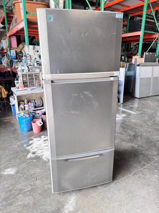 桃園國際二手貨中心---三洋 SR-520CV  家用冰箱  三門冰箱  大容量冰箱