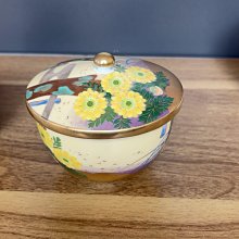 日本宮中花語羽柴正和高級茶杯蓋碗宮中花語十時記1987年羽柴正和原畫
