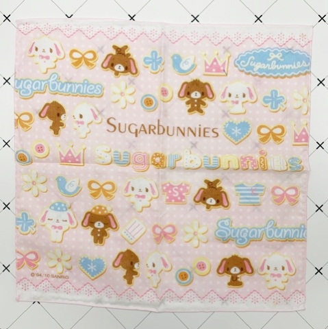 【震撼精品百貨】Sugarbunnies 蜜糖邦尼~三麗鷗蜜糖邦尼~紗布手帕-餅乾*89646