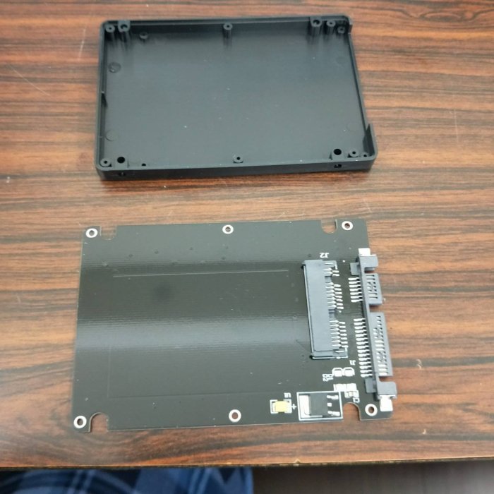 micro sata 1.8吋 ssd 轉 2.5吋 sata 轉接板 , micro sata to 2.5 硬碟
