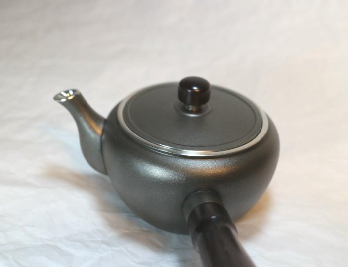 OSAKA SUZUKI~日本製造~大阪錫器~6-2-2~急須~ks-mi-yo~泡茶壺~200ml~錫