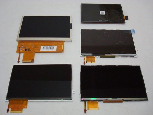 【遊戲機光華維修站】原廠PSP1007PSP2007PSP3007PSPGO液晶屏LCD顯示屏全新到貨(最新)~