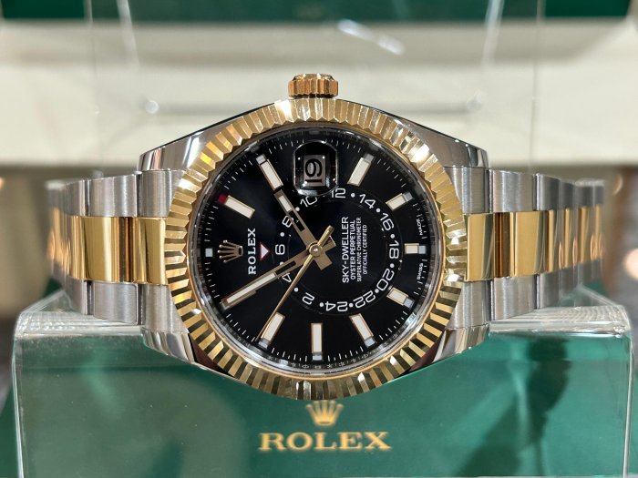 ROLEX 勞力士 天行者 黑面 326933 半金款鏈帶 2019年 326934 336934 126503 126613 126711