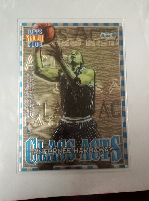 96-97 Stadium Club #CA9- Anfernee Hardaway / Lorenzen Wright