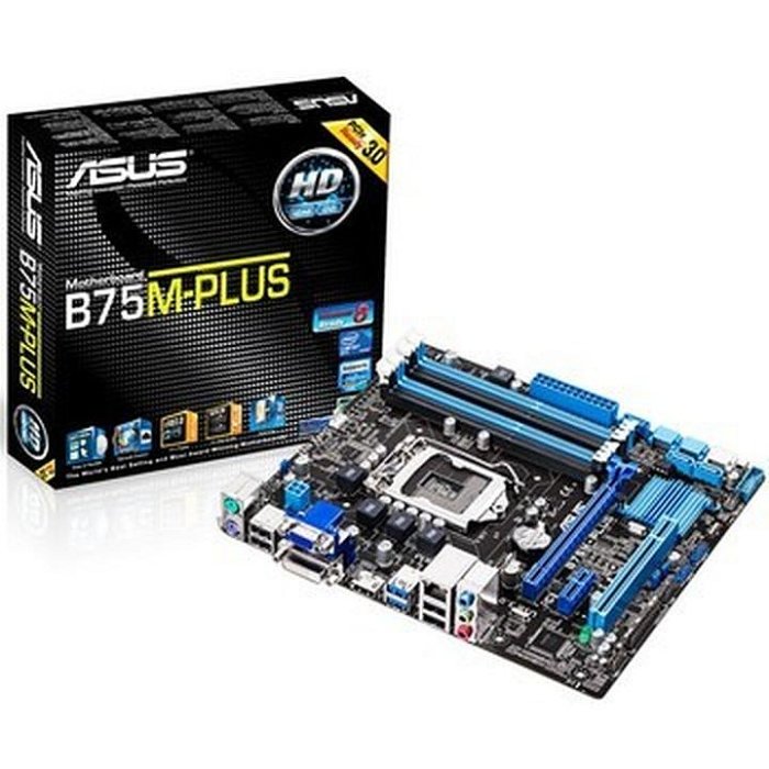 Asus/華碩 B75M-PLUS P8B75-V B75M-A B751155支持E3123
