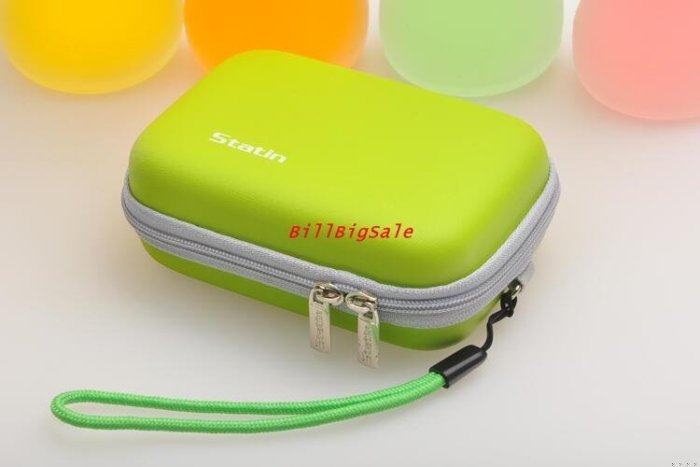 橘色+長掛脖繩+小三腳架←規格數位相機包 適用Canon 佳能IXUS 990 980 970 960 950 860