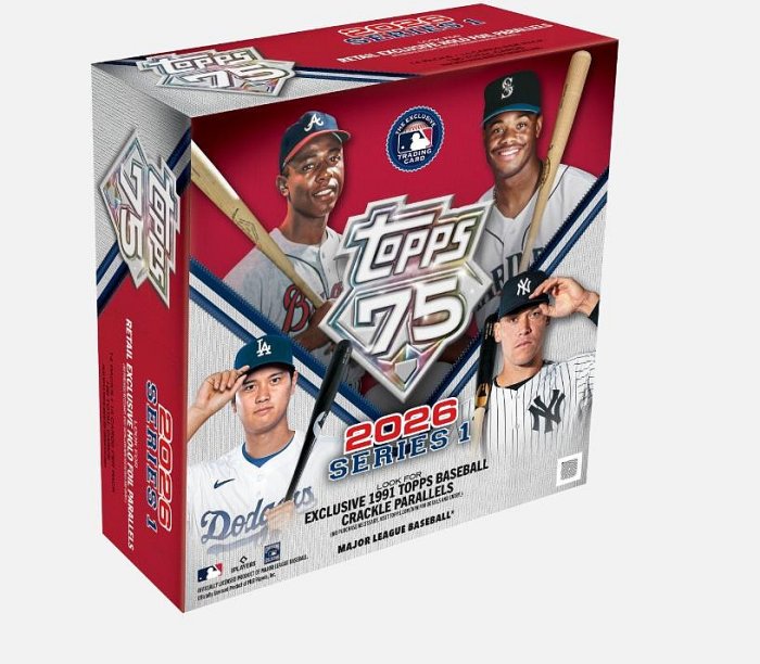 【大一卡店】2026 Topps Baseball Series 1 - Mega Box WBC 棒球卡球員卡