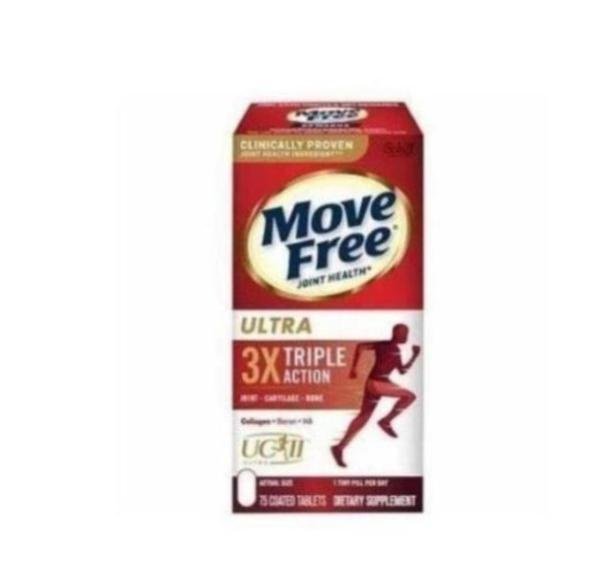 【安心代購】Move Free益節紅瓶 UC2 UCII 加強型迷你錠3X Schiff旭福75錠入