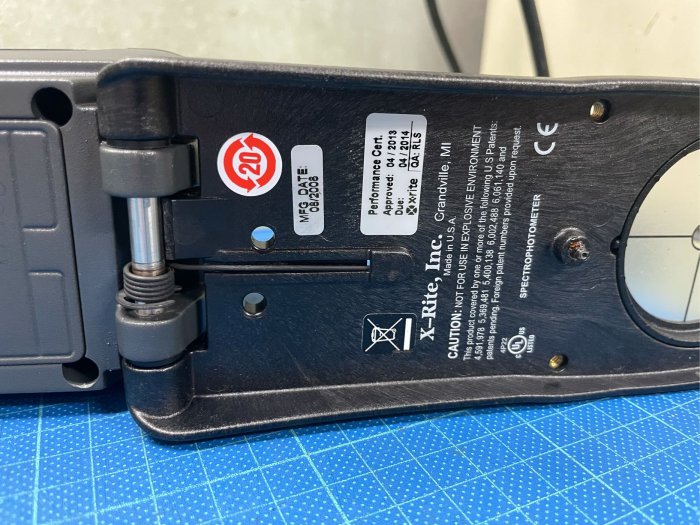 X-Rite 939 SpectroDensitometer 密度計 分光光度計 色差儀 | Yahoo拍賣