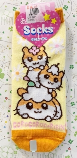 【震撼精品百貨】CorocoroKuririn 可樂鈴天竺鼠~三麗鷗可樂鈴短襪-朋友*59629