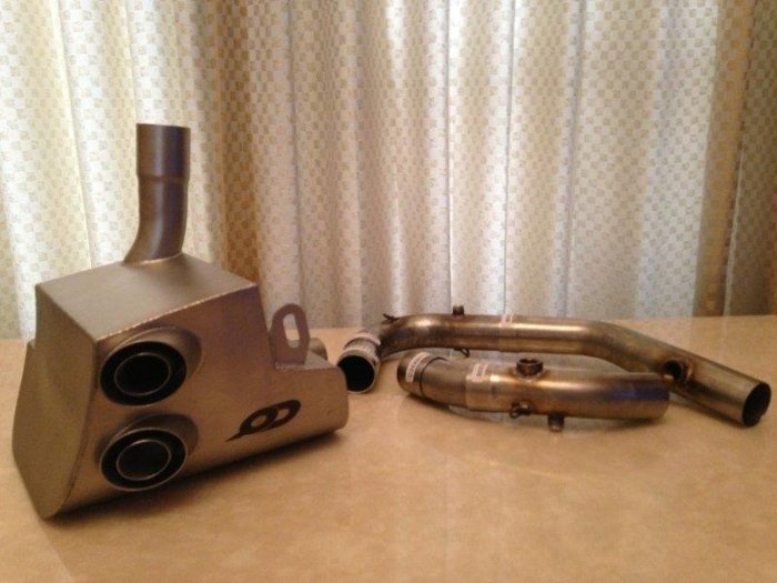 DNS部品 義大利 QD EX-BOX 排氣管 Ducati Monster 696 796 1100 專用全段 QD