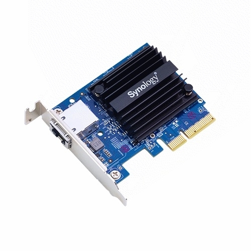 Synology 群暉 E10G18-T1 NAS 伺服器高速10GbE RJ45 (單埠) 擴充卡