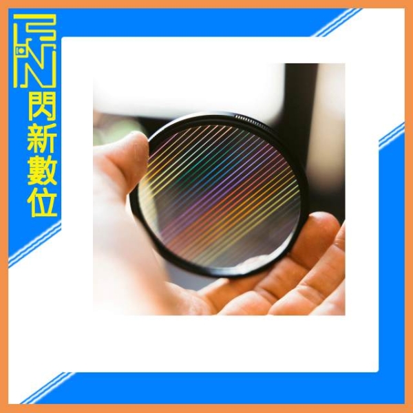 接單進貨~Prism Lens FX 彩虹拉絲光暈濾鏡 82mm (公司貨)