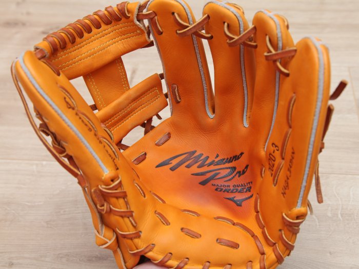 日本製美津濃MIZUNO PRO ORDER HAGA JAPAN Mizuno Pro Order 投手 波賀