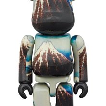 MEDICOM TOY - 「冨嶽三十六景 山下白雨」100％ &amp; 400％ be@rbrick BE@RBRICK SERIES 50