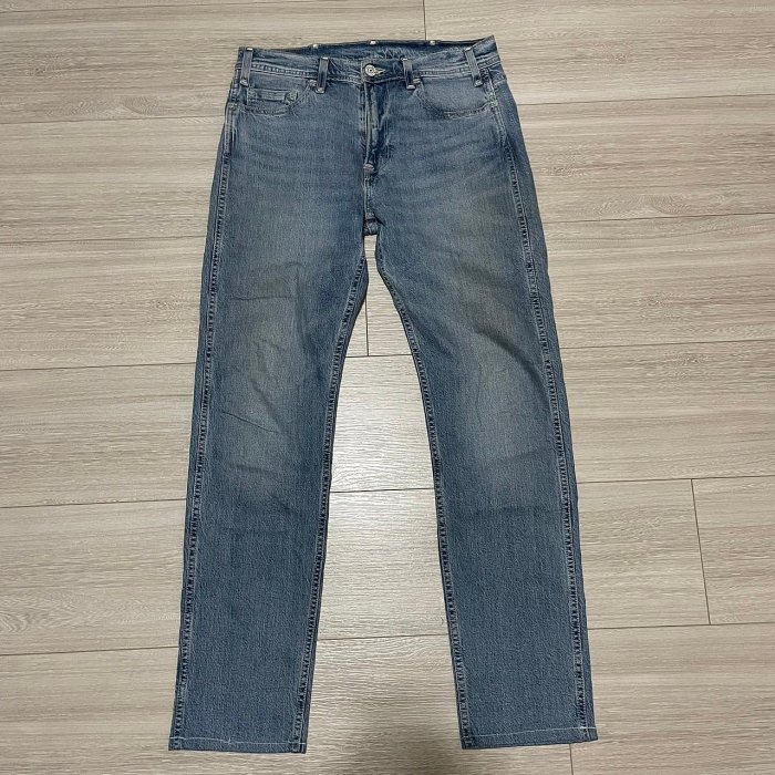 專櫃款 Levi's levis 502 RED A0133-0003 淺藍原色上寬下窄牛仔褲 w30 L34