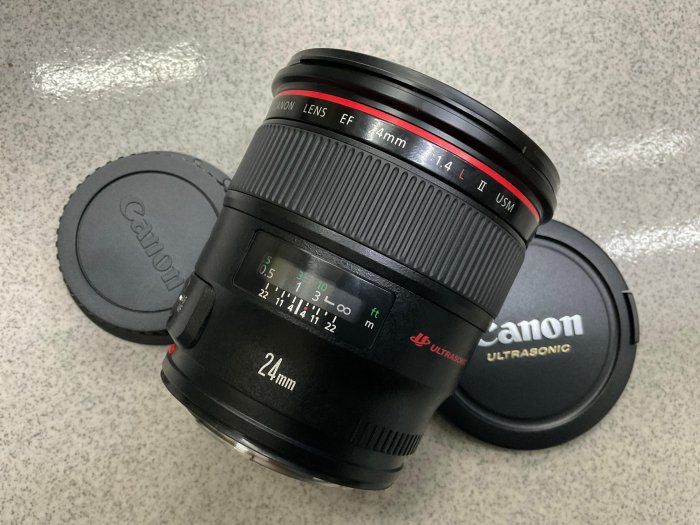 [保固一年] [高雄明豐] 95新 Canon EF 24mm F1.4 L II 二代 USM 定焦 [Q2728]
