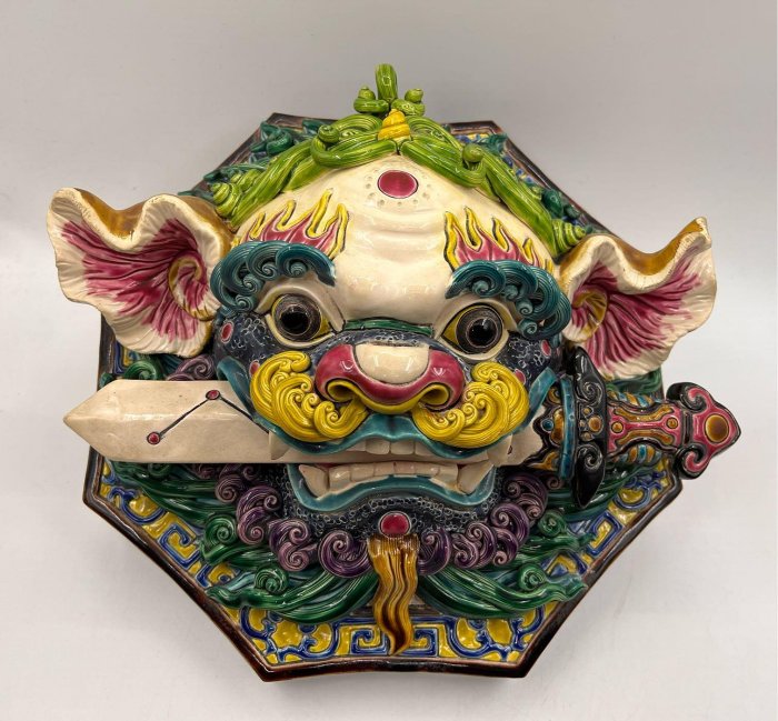 急須　竹形　鳥図　智盧　陶光　林智信　林俊亨作　交趾焼　陶磁器　台湾交趾 急須 竹形 鳥図 智盧 陶光 林智信 林俊亨作 交趾焼 陶磁器
