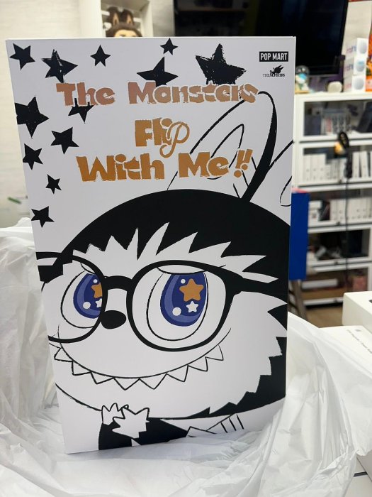 【高雄仔仔通訊】POPMART 泡泡瑪特 Labubu The Monsters 公仔 夏日浪 40CM 潮玩毛絨擺件