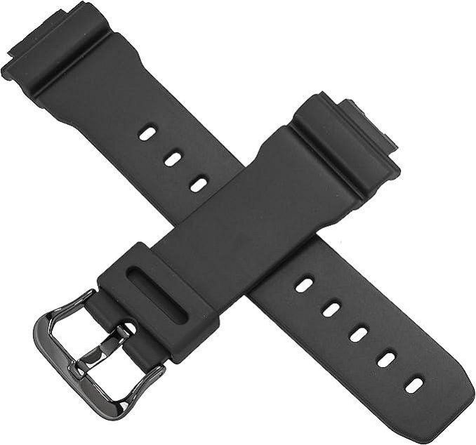 【錶帶耗材】CASIO 卡西歐 DW-6900BB-1 霧黑色 原廠錶帶 (適用G-6900/DW-6900)