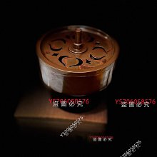 中古日本回流高岡銅器已故金工名家蓮田修吾郎朱銅/斑紫銅香爐。斑紫銅