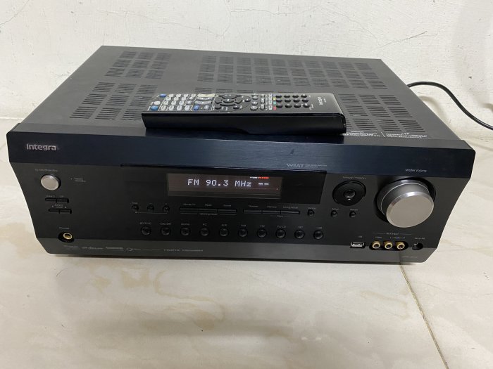 品項新 Integra dtr 20.4 FM/3D 4K 擴大機,HDMI 5.2  家庭劇院 有原廠遙控器