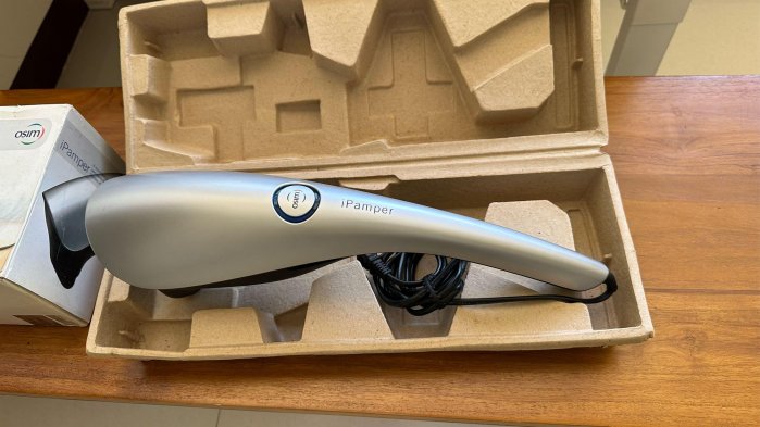 Scalp Massager Osim Ipamper Handheld Massager Review OSIM 按摩棒OS