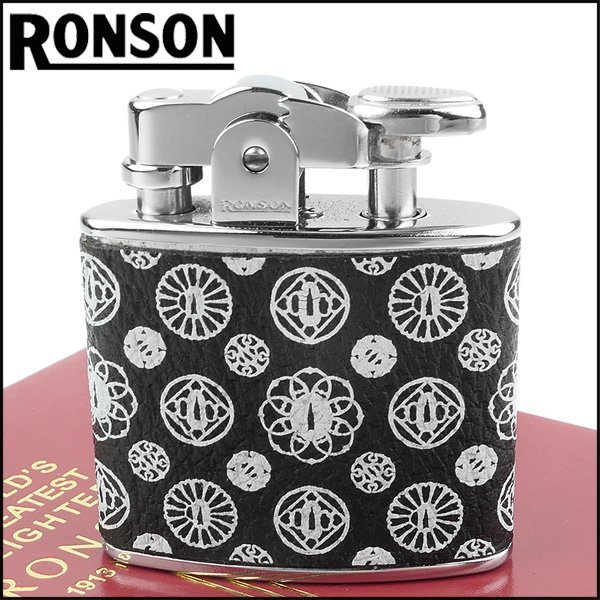 ☆哈洛德小舖☆【RONSON】Standard系列-燃油打火機-野豬皮包覆-豬目款 NO.R02-2018I