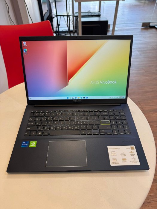 【艾爾巴二手】ASUS X513EP i7-1165G7/8G/512G/MX330 15.6吋 黑#二手筆電#漢口店 9340A