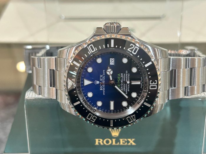 ROLEX 勞力士 116660 DB 水鬼王 2017年漸變藍 台灣公司貨 旋轉陶瓷圈 126660 126610 116610 126613