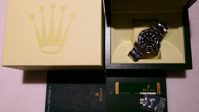 【美好時光】罕見!ROLEX 勞力士116710LN 116710筷子面版本 ( 16710 126710參考)