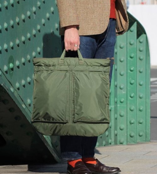 ANATOMICA × PORTER “HELMET BAG” HELMET BAG VINTAGE GORE-TEX – ANATOMICA NAGOYA