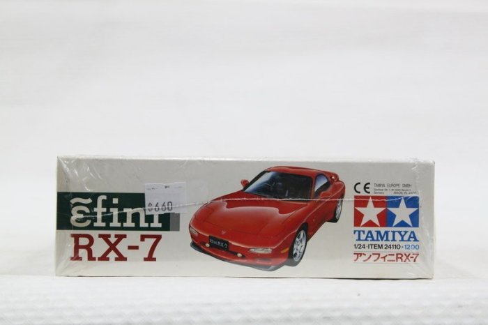Maquette Tamiya Mazda Efini RX-7 - Échelle 1:24 - Réf. 24110 - À Assembler Et Peindre