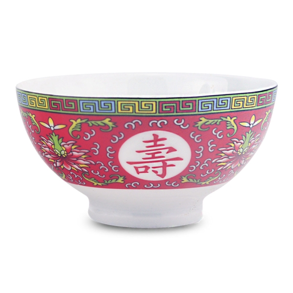 万壽無疆美術品飯碗 萬寿無疆碗11cm（80年代景徳鎮デッドストック） | 旅百貨 寿百貨