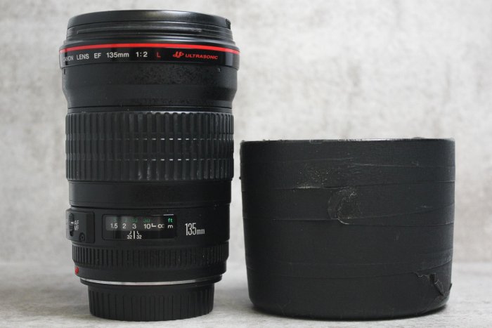 【台南橙市3C】Canon EF 135mm f2 L USM UA鏡 二手鏡頭 #98201