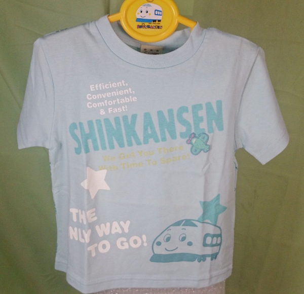 【震撼精品百貨】Shin Kan Sen 新幹線~短T 藍 星星
