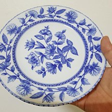 早期日本東濃名磁青花骨磁盤，日本製正品ORIENT BLUE ORIGINAL TONO