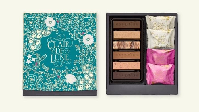 *日式雜貨館*日本神戶風月堂 情人節限定 期間限定 榛果巧克力法蘭酥 莓果巧克力法蘭酥 6入 綜合巧酥餅乾 綜合巧克力棒餅乾 限量系列