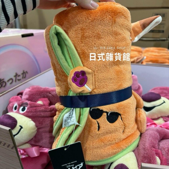 ＊日式雜貨館＊日本限定 迪士尼 動物方城市 胡尼克毛毯 100x140cm 可捲式收納款毛毯 尼克毛毯 保暖毛毯 冷氣毯