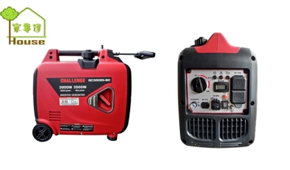 [ 家事達] CHALLENGE 手提靜音變頻式發電機-3500w USB充電插座