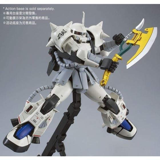 鋼普拉】現貨PB魂商MG 1/100 MS-06R-1A ZAKU II 白狼松永信SHIN 白色薩