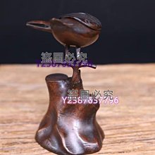 明治時代金工蠟型鑄銅《古銅制鳥型香爐》日本香道具英明神武（鸚鵡